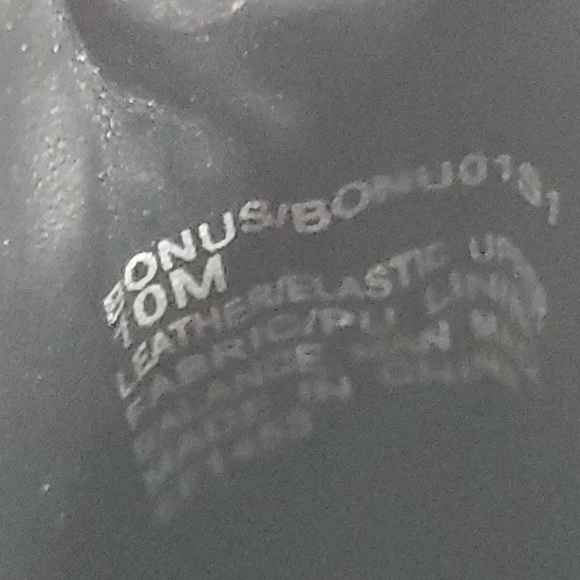 Steve Madden Leather Lug Sole Ankle Boots Size 10 Black Heeled Chunky Booties - Picture 14 of 15